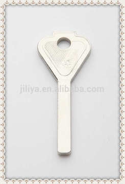 Hot sale popular design brass nickel plated house key blank