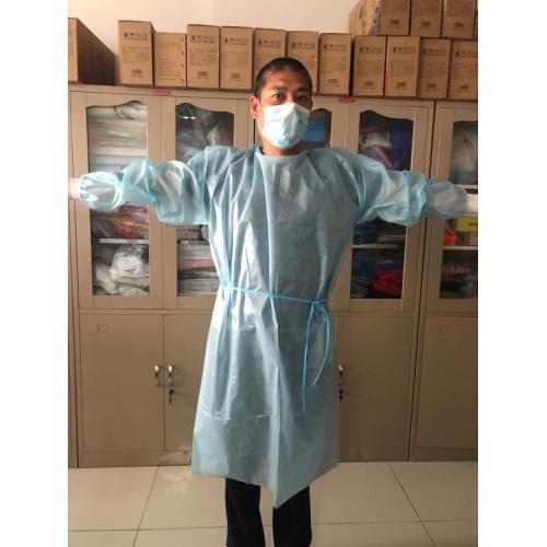PP Coated Pe Isolation Gown