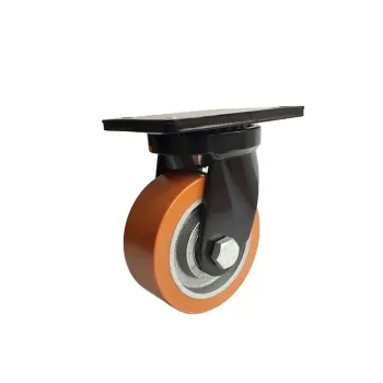 ODM OEM Custom Heavy Duty Durable Swivel PU Caster Wheel