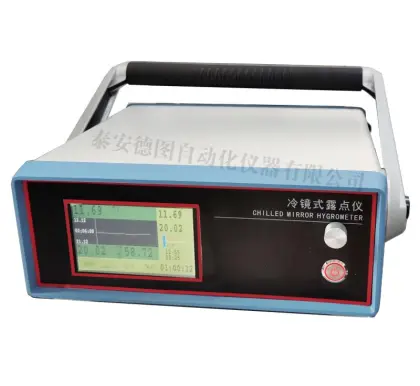 Chilled-Mirror Dew Point Meter as RH Reference Standard