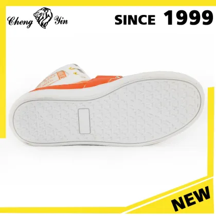 2017 White and Red Style Quality leather Casual Laces Ankle Boots