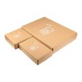Scatole di carta ondulate e -eCommerce Logo personalizzate