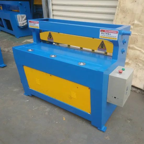 Convenient Electric Shearing Machine with Beautiful Appearance for Guillotine Cutting
