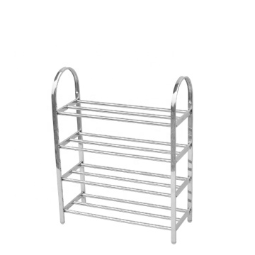 Heavy Duty Iron Chromium Shoe Display Rack