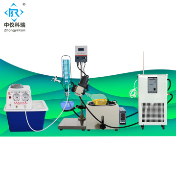 Laboratory rotary vacuum evaporation