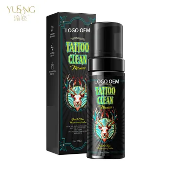 Tattoo Cleaning Mousse: Moisturize and Care for Your Tattoo