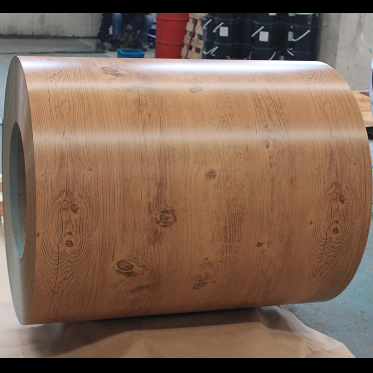 Wooden steel coil