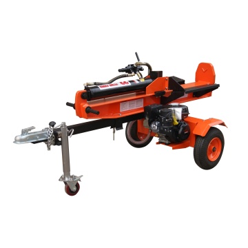 6.5HP Petrol Engine Firewood Processor - Hydraulic Electric Log Cutter & Splitter 22 Tons
