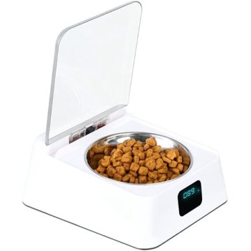 Pet Bowl Automatic Opening Anti roach Pet Feeder