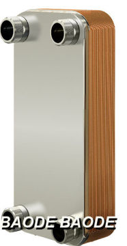 Stainless Steel Aisi 316 Copper Brazing Easy To Install Welded Plate Heat Exchangers Bl20
