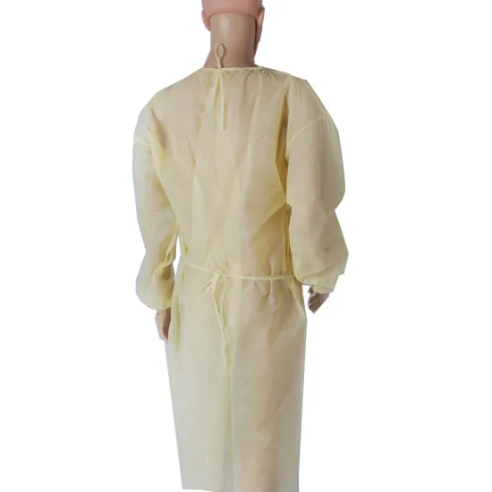 disposable pe sugical gown hospital sterile