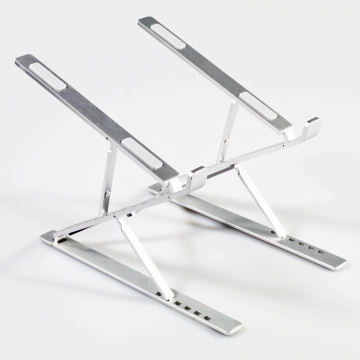 Double-Layer Vertical Folding Desktop Laptop Stand Made of Aluminum Alloy