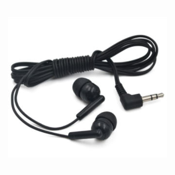 Low price disposable in-ear earbuds for airline