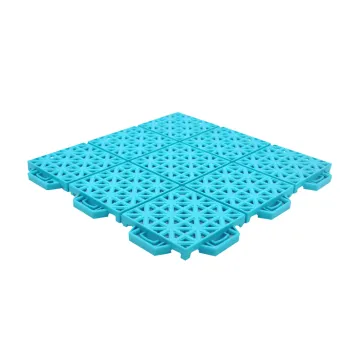 Customized Interlock Tennis Court and Volleyball Flooring Tiles for Sport Fields