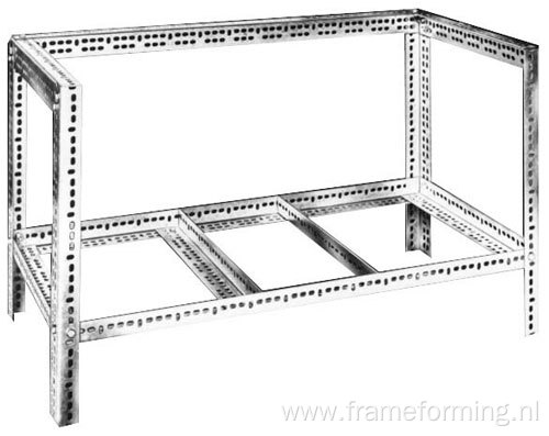 Manual Steel Slotted Angle Roll Forming Machine