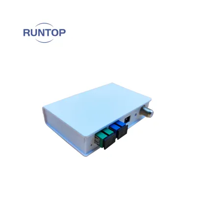 Active FTTH Optical Node with WDM