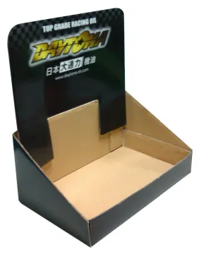 Removable Advertising Logo Board Packaging Counter Display box