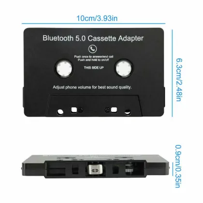 Hot Selling Bluetooth 5.0 Car Player and Cassette Adapter