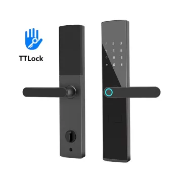 Intelligen Ttlock Electronic Thumbprint Handle Door Lock