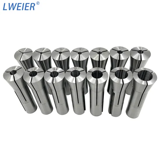 High Precision Cutting Tool Round Hex Square R8 Clamping Collets for Collet Chuck" could be shortened and simplified for a search engine title like this:

"R8 Clamping Collets for Precision Cutting Tools