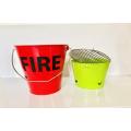 Small outdoor barbecue bucket