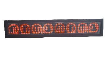 P4.75 Indoor red color LED Message Boards