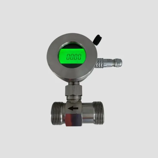 High Accuracy Stainless Steel Tube Flow Measuring Liquid Turbine Flow Meter