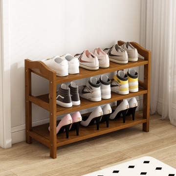 Бамбуковая полка для хранения обуви