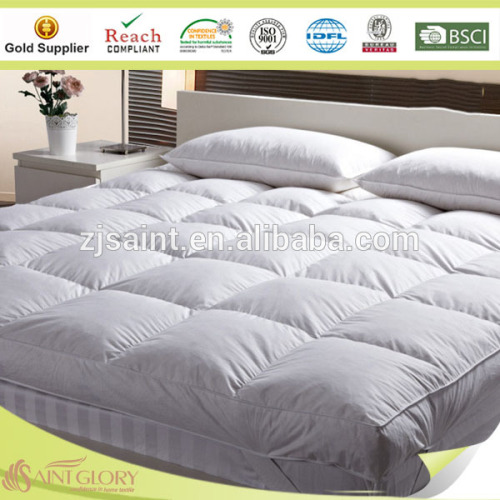 Single Duck Down Mattress Topper, High Quality Single Duck Down