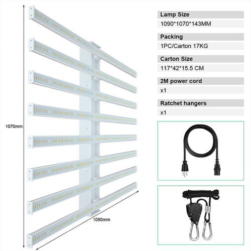 complete 2700K grow Light 6X6 tent kit led