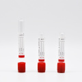 Red non activator vacuum blood collection plain tube