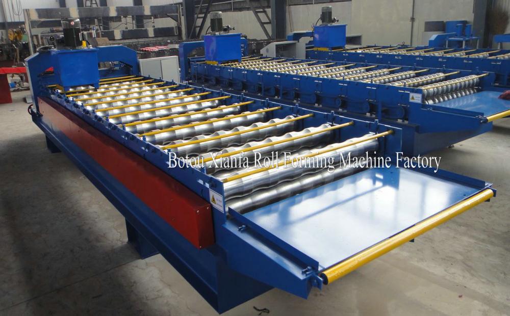 Nigerian style Roof Glazed Tile Forming Machine