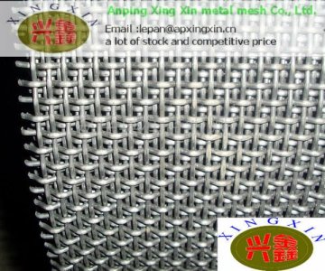 iron crimped wire mesh