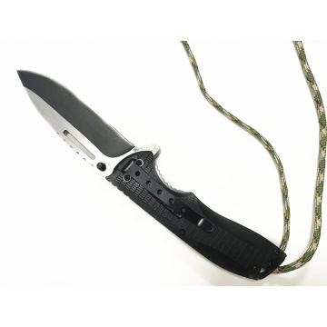 Coltello tascabile pieghevole di sopravvivenza tattica