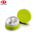 Round Green Bracelet Gift Box with Lid