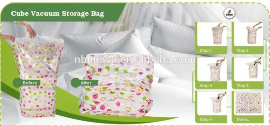 households vacuum clear plastic storage bags