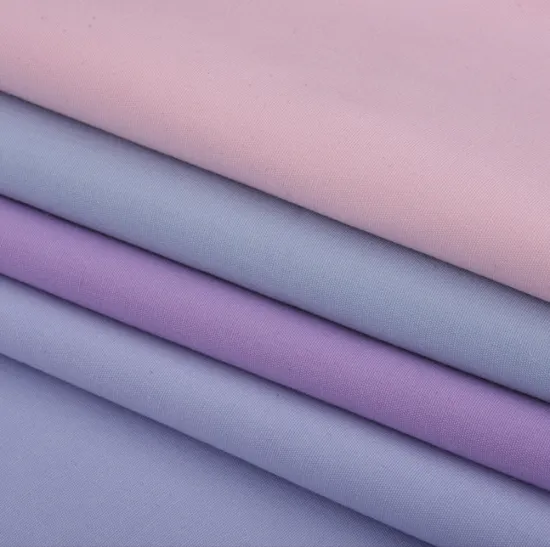 Wholesale High Quality TC Polyester/Cotton Poplin & Twill Fabric