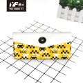 Custom traffic sign style PU leather pencil case&bag multifunctional bag