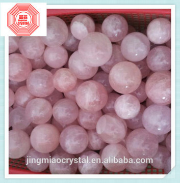 2015 Wholesale High Quality Customize Pure NATURAL Rose Quartz Crystal Ball Sphere Wholesale