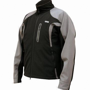 Men's winter Jacket, 100% Polyester/Nylon Fabric, 100% Polyester Mesh Lining, 220gsm Padding