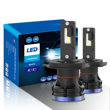 High-Brightness Asruex Mini Thin Car Auto LED Headlight H4 for Jeep, Toyota, Ford, BMW, VM Honda, Kia - 4400LM 56W 6000K