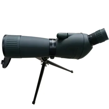 High Quality 20-60x60 Zoom Nitrogen Filled Rubber Armored Green Spotting Scope