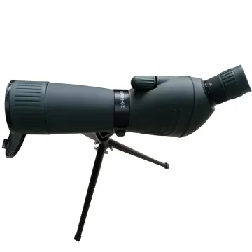 High Quality 20-60x60 Zoom Nitrogen Filled Rubber Armored Green Spotting Scope