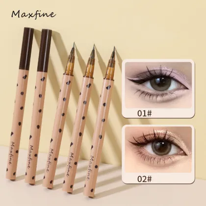 Ultra-fine Waterproof Brown Quick Dry Liquid Eyeliner Pen