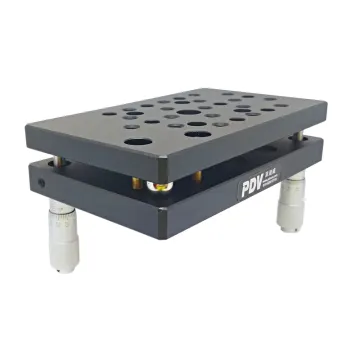 PT-QX02 Two-Axis Manual Tilt Stage with Dual Micrometers