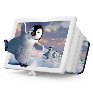 F2 Folding Mobile Phone Video Screen Magnifier for 3D Movie Display