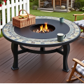 Slate Fire Pit for Outdoor Use