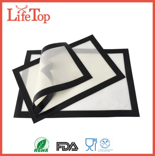 2017 Premium Non-Stick Custom Private Lable Silicone Baking Mats