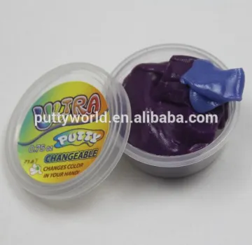 color changing Bouncing Ultra putty Space heat sensitive putty