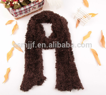 Fashion Coffe Women's Winter Changeable Microfiber Magic Scarf Long Warm Stretchy Wrap Shawl Ladies Scarves For Girls